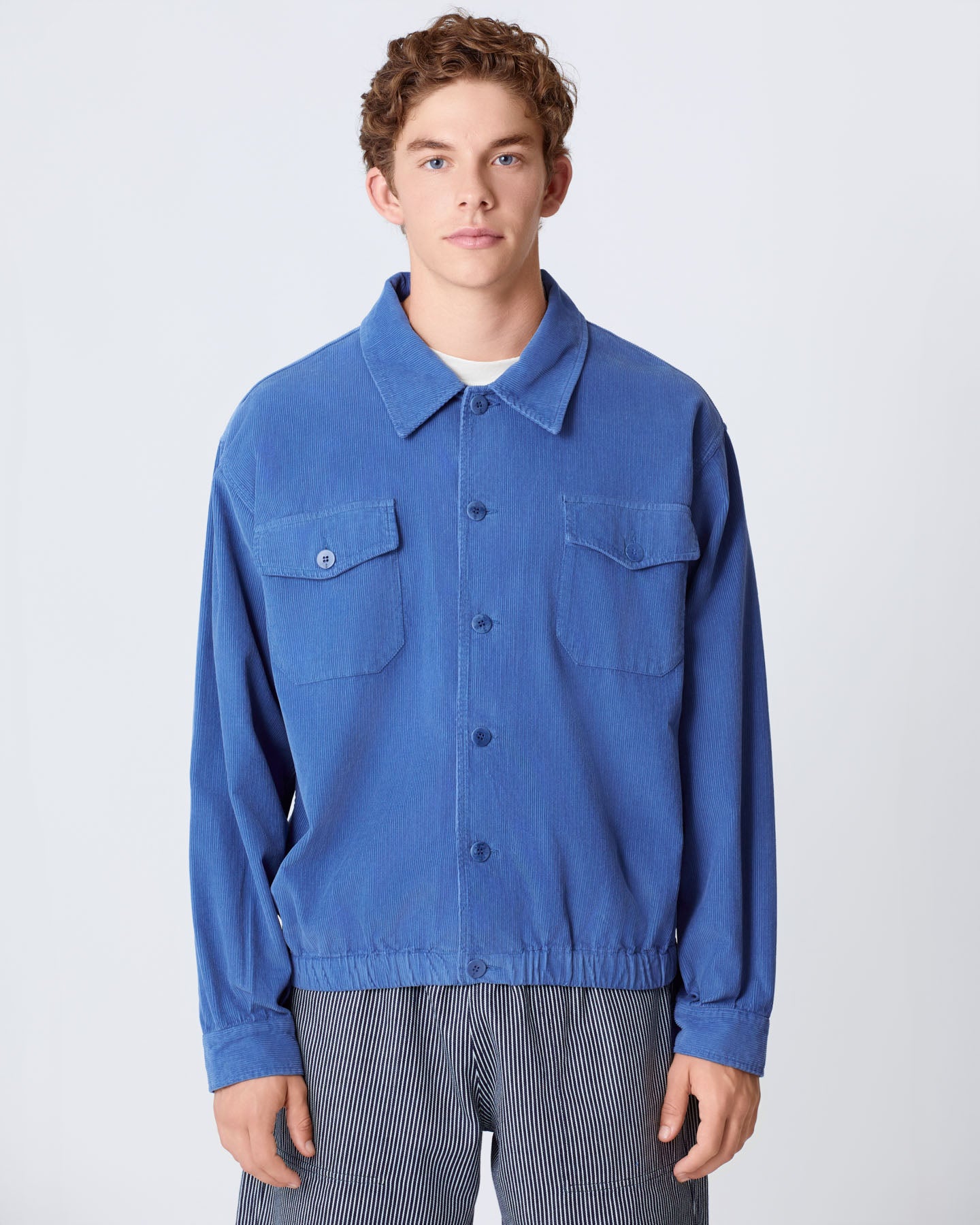 Silva Indigo Corduroy